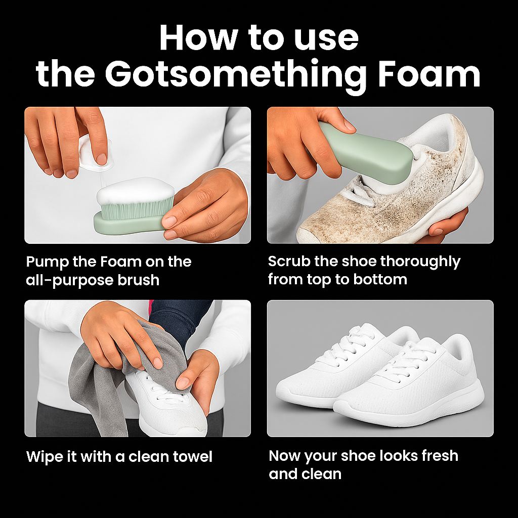 Gotsomething™ Quick Shoe Cleaning Foam 150ML